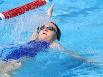 Gibson Area Swim Team finishes second in dual meet at Milford