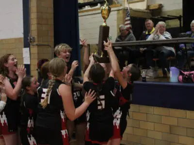 GCMS 7th-grade girls basketball claims TCC Tournament title, defeats Cissna Park 23-10