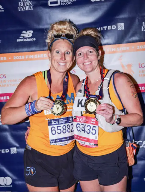 Samantha Cox runs New York City Marathon