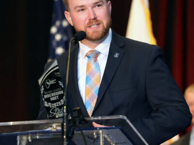 PBL grad Kade Hill named Illinois Farm Bureau Young Leader discussion meet winner